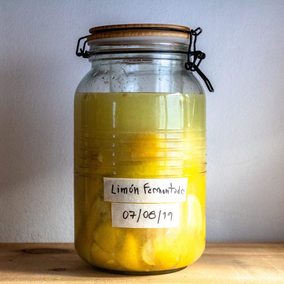 Limón fermentado